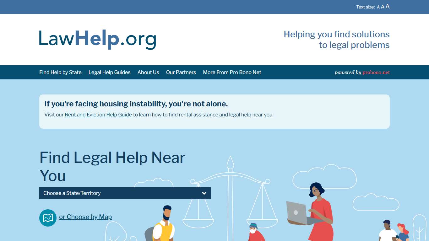 LawHelp.org | Find free legal help and information about your legal rights from nonprofit legal aid providers in your state